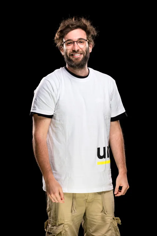 Foto di gruppo panoramica All in One del team Uniting